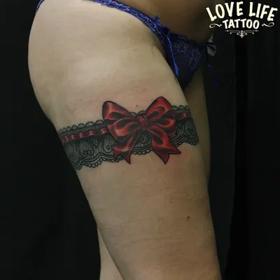 Татуировки бантики: красиво, женственно, но болезненно ли? - tattopic.ru
