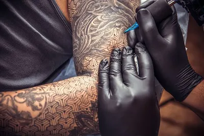 Тату-наклейка с цветами, Эротичные татуировки на бедра для женщин,  боди-арт, рукав на руку, черные Цветочные татуировки, временные водостойкие  татуировки | AliExpress