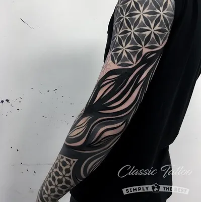 Блэкворк и трайбл - чем интересны стили - Classic Tattoo