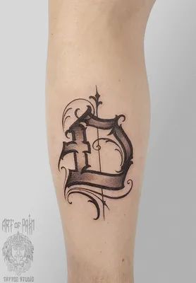 Татуировки для девушек: буквы, цифры и символы - tattopic.ru