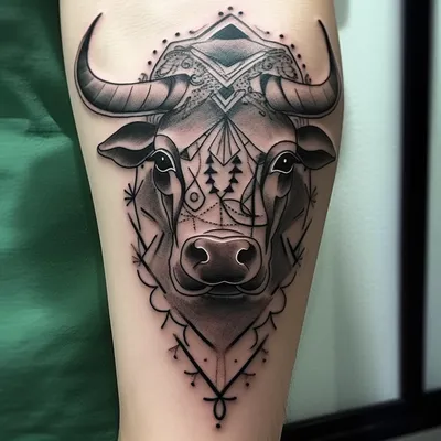 Татуировка бык, что означает? | Студия МИР ТАТУ | Дзен