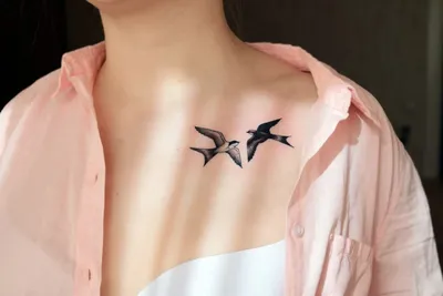 фото тату чайка 06.03.2019 №012 - photo tattoo seagull - tatufoto.com -  tatufoto.com