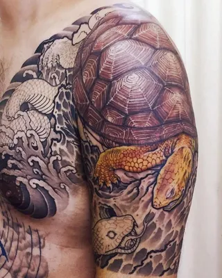 Символ Черепахи в Полинезийской татуировке | Пикабу