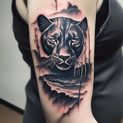 Pin by BLAcK on Кошки, львы ,пантеры,тигры,ягуары | Black panther tattoo,  Panther tattoo, Leopard tattoos