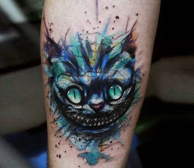 Lumen tattoo Cheshire Cat Чеширский кот эскиз тату | Tattoos