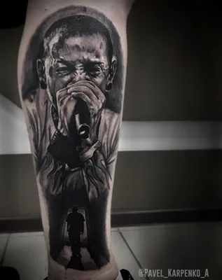 Tattoo realism Linkin Park Chester Bennington. Тату реализм портрет Честер  Беннингтон. | Bedek tatoeages, Tatoeages, Tatoeage ideeën