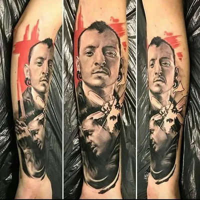 Vasilii Suvorov - Солист Linkin Park Честер Беннингтон в молодости. 1 сеанс  4 часа Chester Charles Bennington #femaletattooist #linkinpark  #tattooselection #tattooculture #tattoosociety #inkaddict #inked #inklife  #inkedup #tarts #besttattooist ...