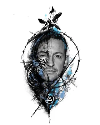 Chester Bennington Portrait Tattoo | Тату портрет Честер Беннингтон |  @SuvorovTattoo - YouTube