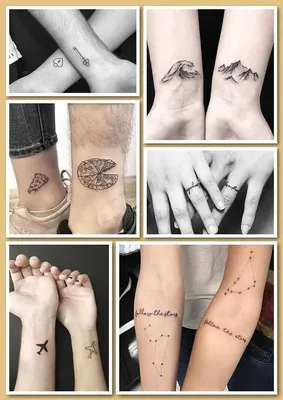 Тату для Двоих | Парные Тату для Влюбленных | Тату Морская Тематика |  Лучшие Мужские … | Best couple tattoos, Meaningful tattoos for couples,  Couples tattoo designs