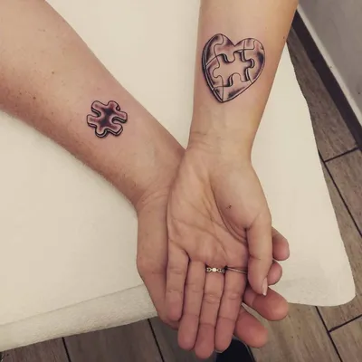 Фото парных тату для мужа и жены - идеи и вдохновение - tattopic.ru