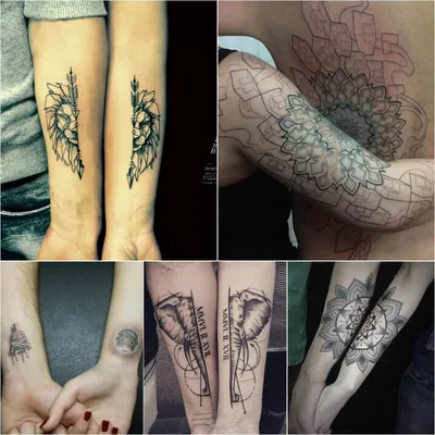 Парные ТАТУ. Одна на двоих ^_^ | _TATTOO8ROOM _ | Дзен