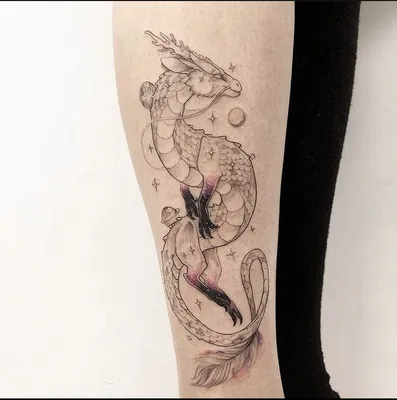Post by Nastya Zlyuka | Татуировка с драконом, Тату для парня, Татуировка  на руке