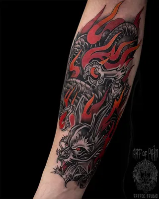 Татуировка дракон: символ силы и мудрости - tattopic.ru