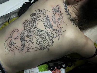 Тату дракона на спине для мужчины | Японские татуировки дракона,  Традиционные японские татуировки, Татуировка на всё тело