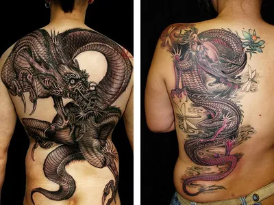 Александр Мосолов (Саныч ) - тату на спине | Tattoo Magnum