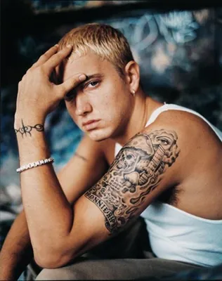 Eminem | Eminem tattoo, Famous tattoos, Eminem