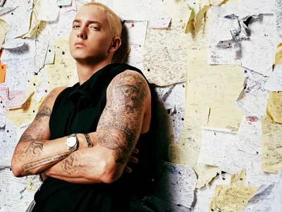 Copy of Eminem by gerog geroga on Prezi | Eminem poster, Eminem, Eminem  photos