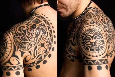 Этнические татуировки - эскизы этника