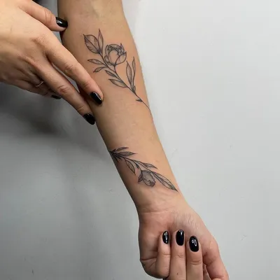 ТАТУ НА РУКЕ ДЛЯ ДЕВУШЕК - KOT Tattoo Studio