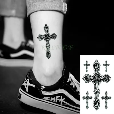 Тату ангел крест - 3 Фото и значение татуировок 2024