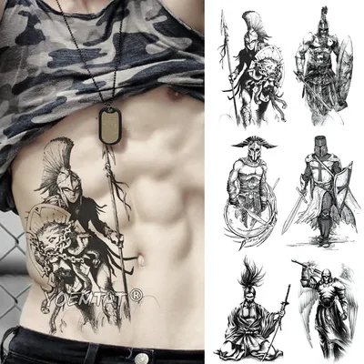 Дмитрий Христич - Татуировка на плече \"Гладиатор\". Стиль... | Facebook