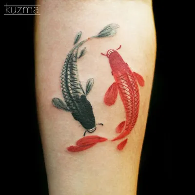 Японский карп 🐟... - Magnum tattoo - Магнум Тату студия | Facebook