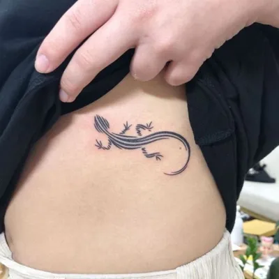 TATTOO SPEKTR — Эскизы татуировки с изображением ящерицы всегда...