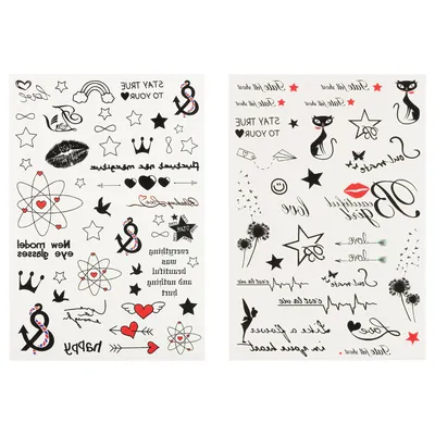 Временные татуировки-карандаш с пионами для женщин и девушек, Реалистичные  Цветы, бабочки, флора, искусственная тату-наклейка, талия, бедра, тату |  AliExpress