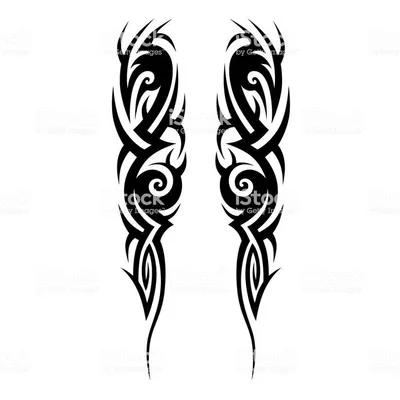 Штриховой логотип тату в руническом …» — создано в Шедевруме
