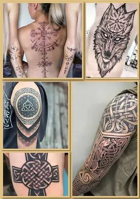 Кельтские тату на плечи - символика и значения - tattopic.ru