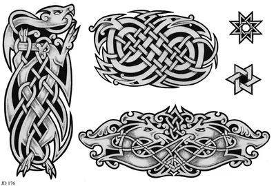 Тату кельтский узор (34 фото) - значение татуировки, эскизы 2023 - Страница  2