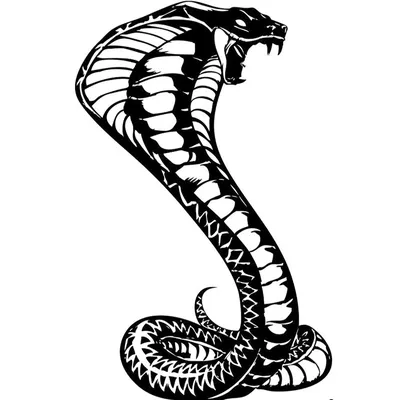 Тату-наклейка «змея-кобра», водостойкая | AliExpress