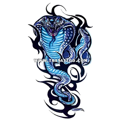 ❽❽❽ Татуировка кобра — фото, эскизы и советы от студии Crazy Tattoo