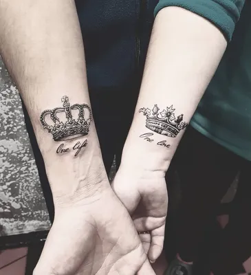 Тату корона: на руке, значение, для девушки, на запястье, на шее, мужская,  эскиз, фото
