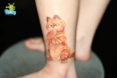 Тату Тату кошки на ноге - фото татуировки (43022) страница 2 | Ma tattoo,  Cat tattoo, Leg tattoos