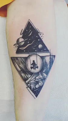 Space Tattoo тату космос планеты | Татуировки, Тату, Для девушек