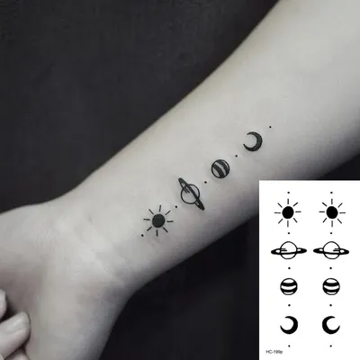 Тату космос | ANATOMY TATTOO STUDIO | Дзен