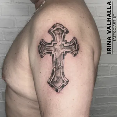 Тату Крест - Популярные Тату с Крестом и их Значение | Tattoo-ideas.ru