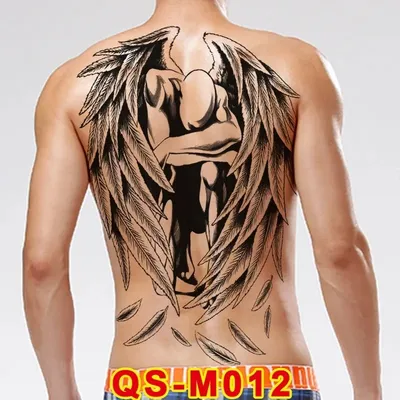 Татуировки крылья ангела на руке: символ веры и свободы - tattopic.ru
