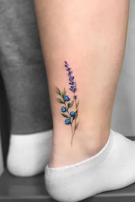 Тату лаванда значение для девушек и мужчин, эскизы, фото | Lavender tattoo,  Small tattoos, Tattoos for women small