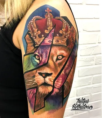 ❽❽❽ Львиная доля. Значение тату льва на руке, где сделать такую татуировку  в Москве, посмотреть эскизы, фото — фото, эскизы и советы от студии Crazy  Tattoo