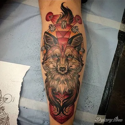 Значение тату лиса: фото и эскизы | tattoo-sketches.com | Дзен