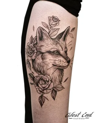 Татуировка лисы у девушки: что она означает? - tattopic.ru