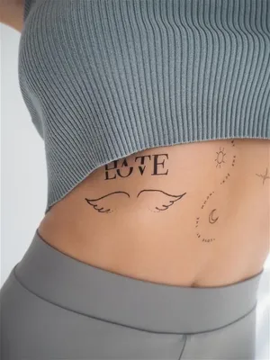 Miami Tattoos MIAMITATS Переводные тату Self love ( надписи )