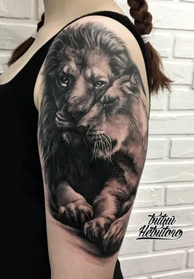 Inked.Bat - #татуировка #киев #тату #цветы #львица #tattoo #tats #kiev  #tattoo #lioness #flowers | Facebook