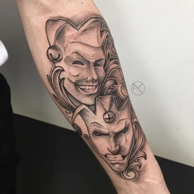 Татуировка в Иркутске (@khudyako_v_tattoo) мужская татуировка, тату маски,  Чикано | Тату, Мужская татуировка, Татуировки