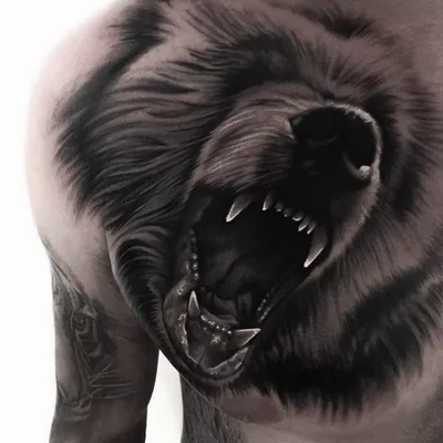Тату на предплечье медведь - 12 Фото и значение татуировок 2024