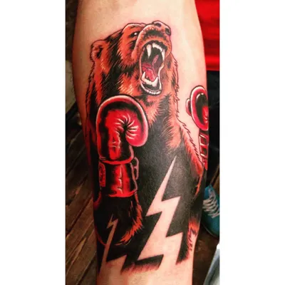 Tattoo • Тату Медведь для мужчин