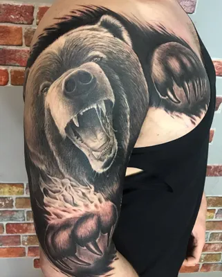 Значение татуировки медведя: фото и экскизы | Жизненно | Дзен