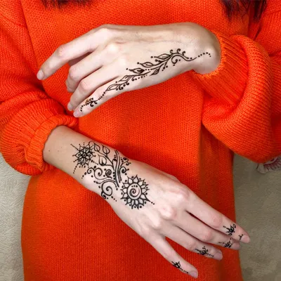 Мехенди. Mehendi. Henna | Временные татуировки, Эскизы татуировок хной, Тату  хной на запястье